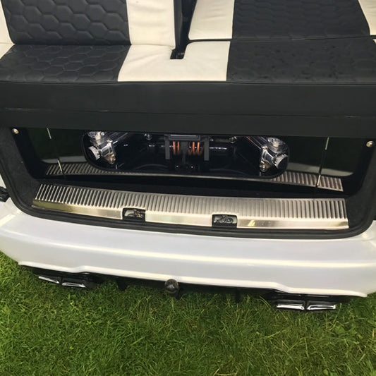 For VW T5/T5.1 Rear Barn Door Threshold Cover Stainless Steel | Van Conversion Interior Trim – Van-X