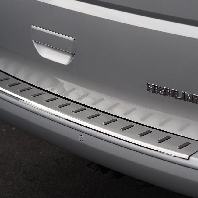 For VW T6.1 Transporter Multivan Rear Bumper Protector Tailgate Stainless Steel | Van-X