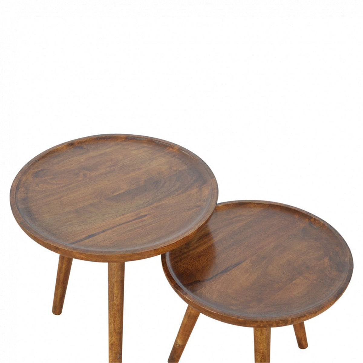 Chestnut Tray Nesting Stools Chest of Drawers