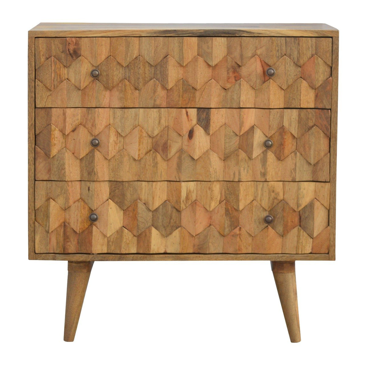 Pineapple Carved Chest of Drawers