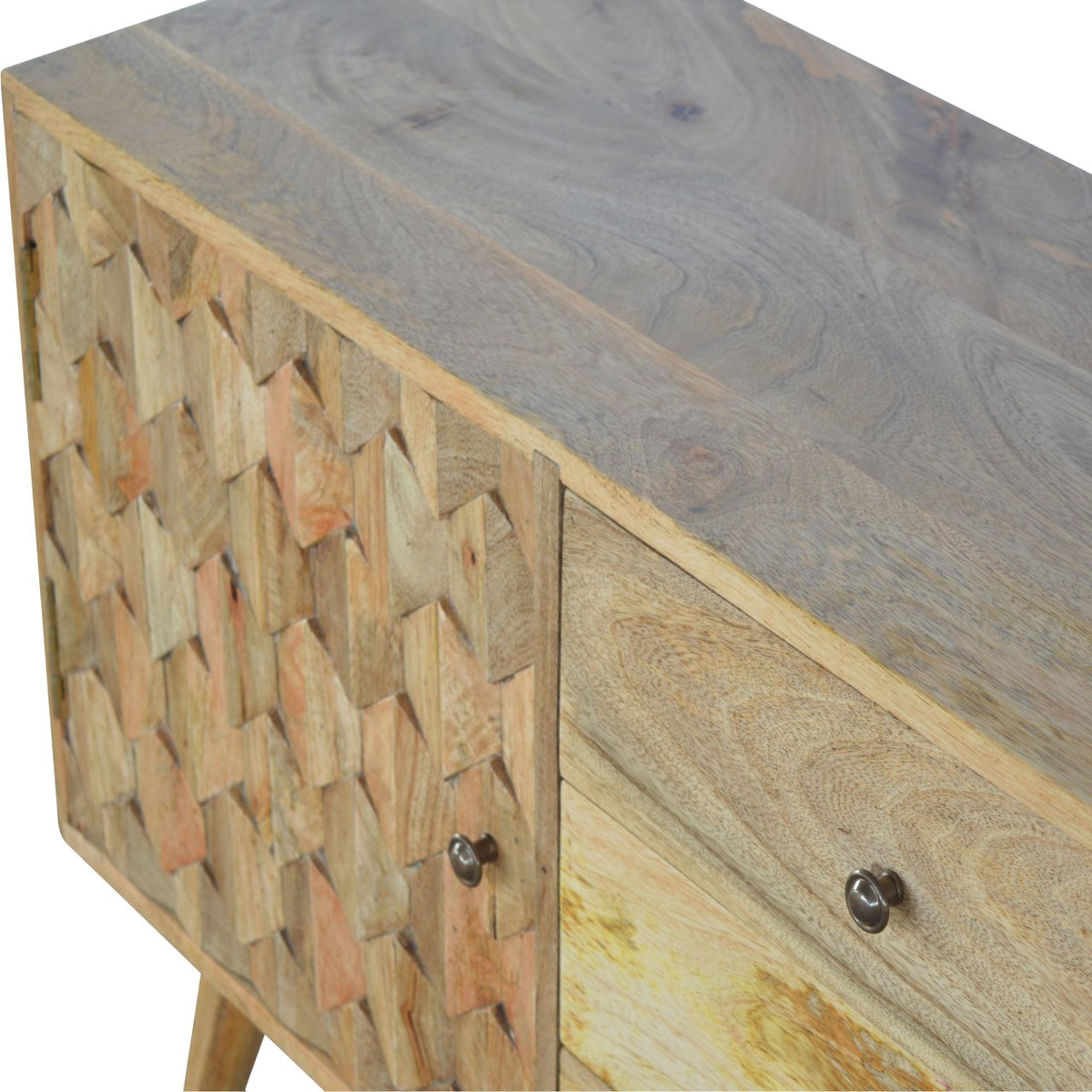 Pineapple Carved Sideboard Chest of Drawers