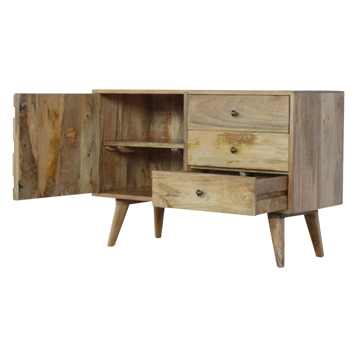 Pineapple Carved Sideboard Chest of Drawers