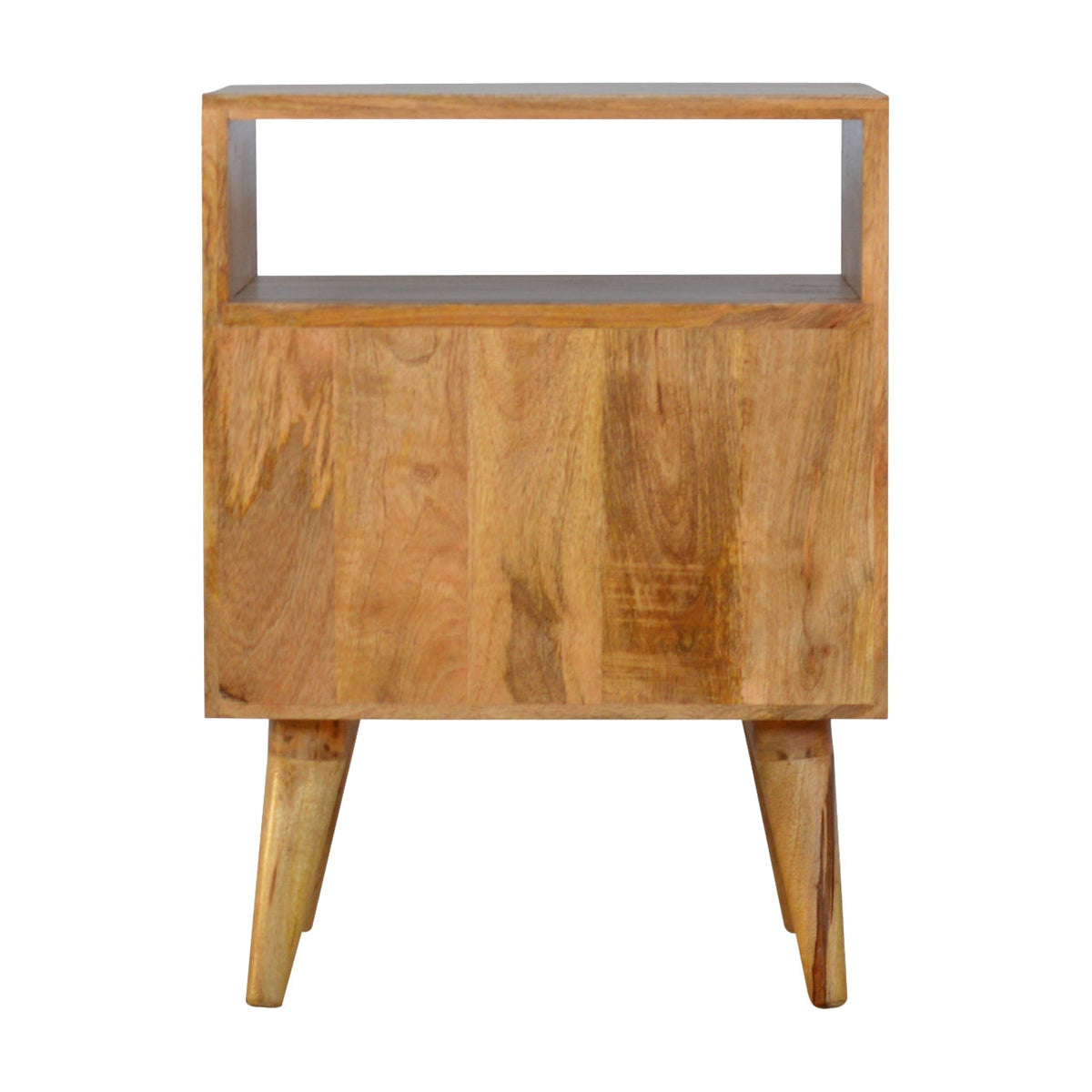 Prima Bedside with Open Slot Bedside Table