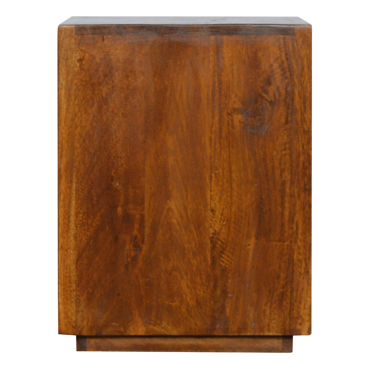 Gold Bar Chestnut Bedside Table