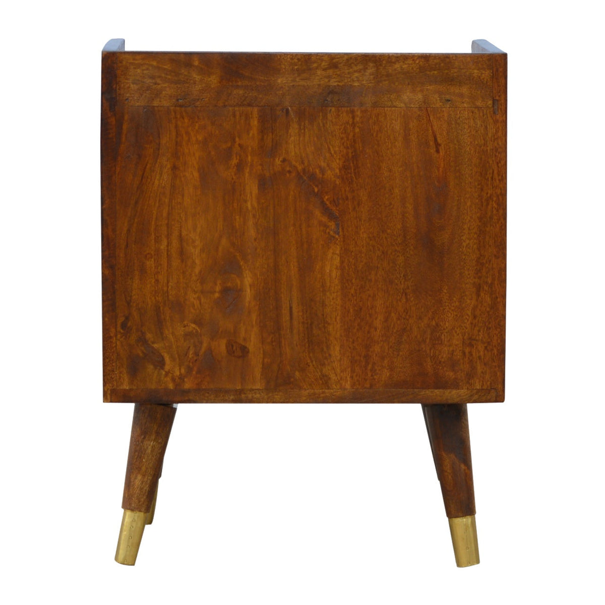 Manila Gold One Drawer Bedside Table