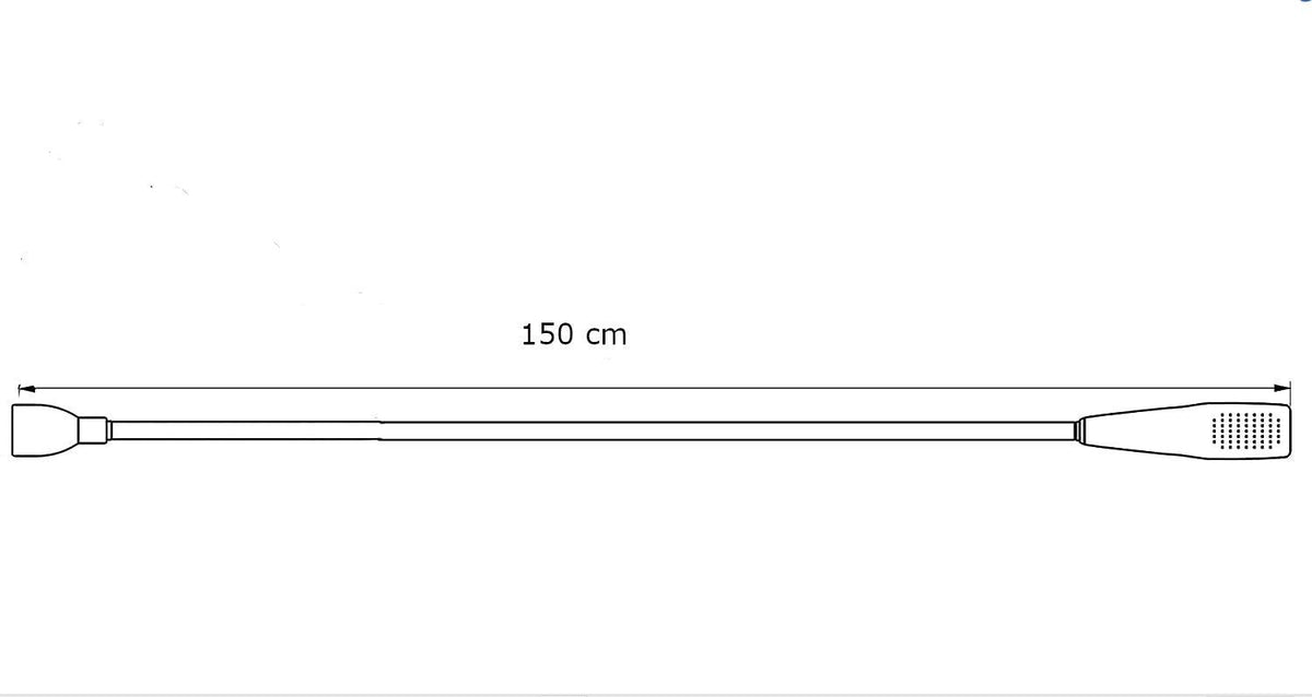 Shower Head and Extra Long Hose Set for Bath Taps/Tap Professional, 150cm