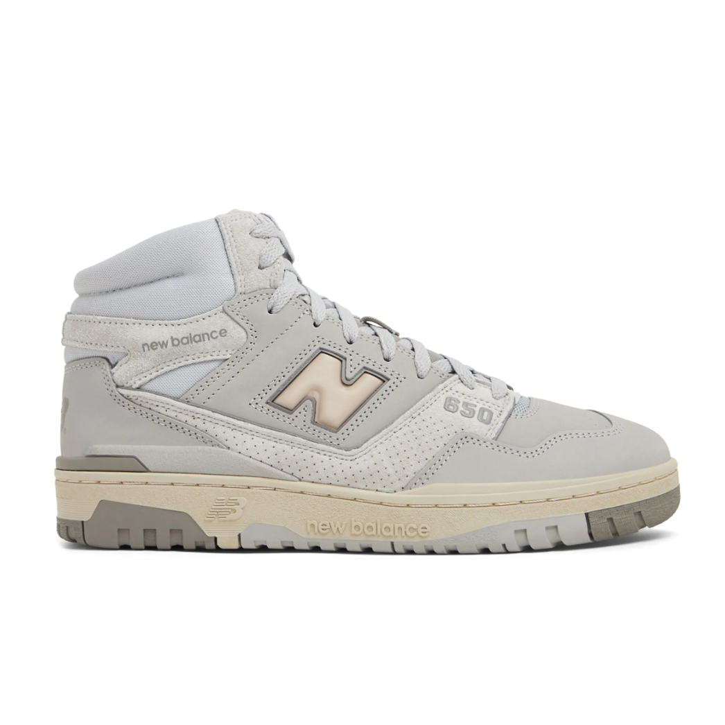 UK 6.5 New Balance 650 Men’s Leather High-Top Sneakers – EU 40