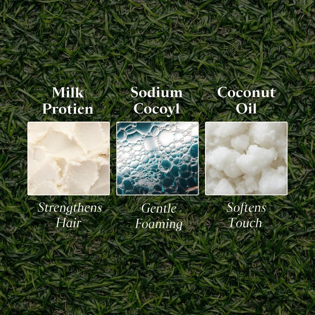 Milk Protein Shampoo Bar For Thin Hair