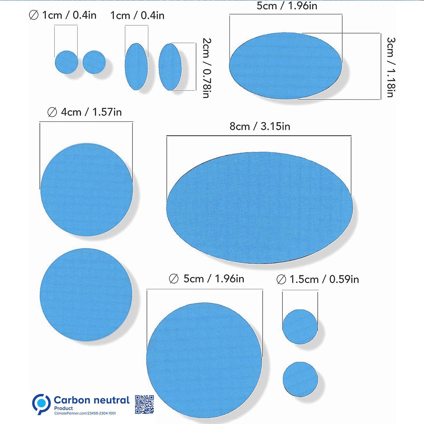 Self-Adhesive Puffer Jacket Repair Patches (30+ Colours)