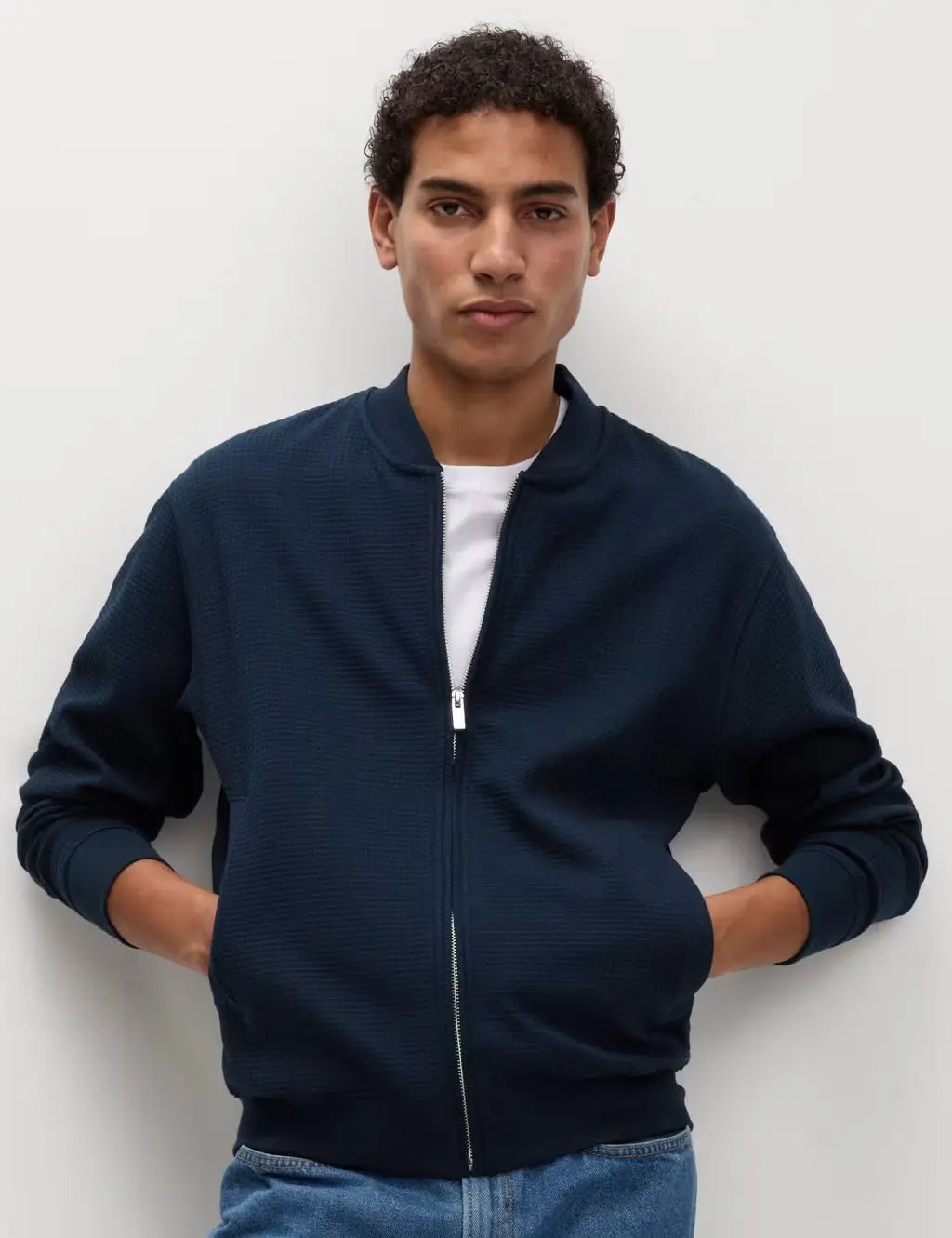 Pure Cotton Bomber Jacket