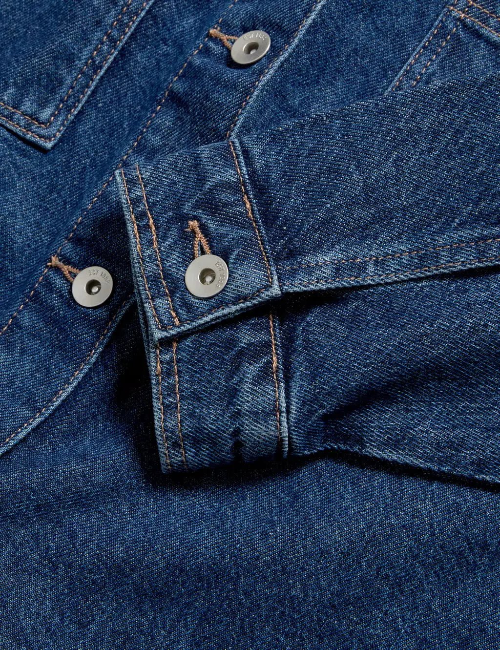 Pure Cotton Denim Relaxed Jacket