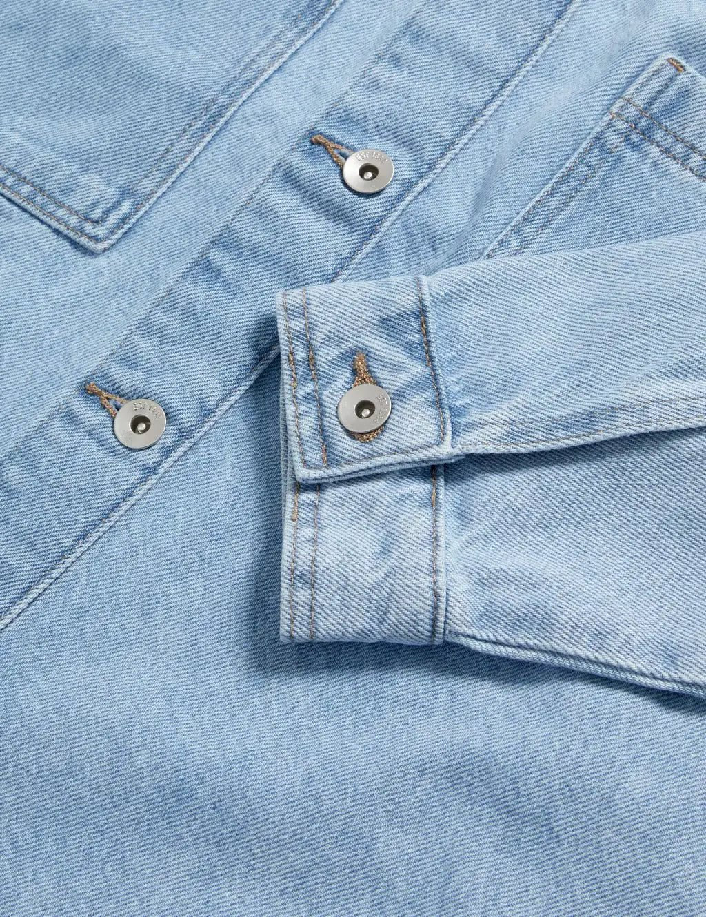 Pure Cotton Denim Relaxed Jacket