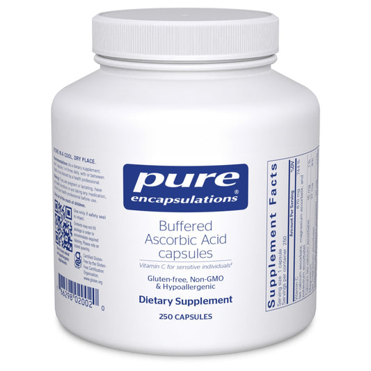 Pure Encapsulations Buffered Ascorbic Acid Capsules — Gentle Vitamin C