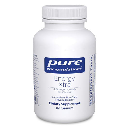 Pure Encapsulations Energy Xtra – Adaptogen Formula for Stamina | 120 Capsules