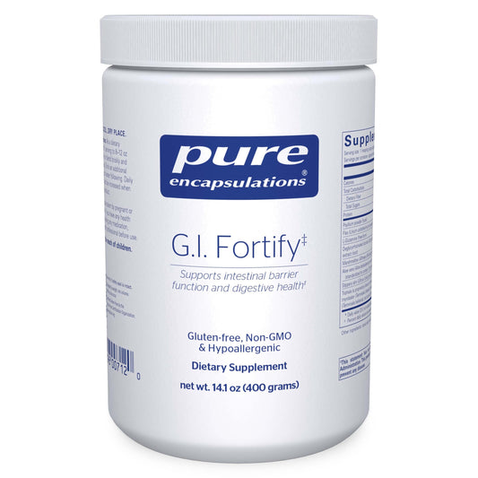 Pure Encapsulations G.I. Fortify – Supports GI Function, Microflora Balance & Cellular Health | Slippery Elm Bark