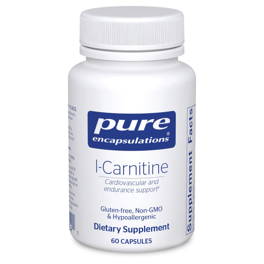 Pure Encapsulations L-Carnitine | Hypoallergenic Cardiovascular & Endurance Support | 60 Capsules