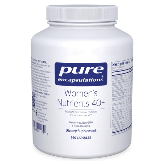 Pure Encapsulations Women's Nutrients 40+ – Multivitamin for Women Over 40 (360 Capsules) | Urinary Tract Health, Eye Integrity & Breast Cell Health