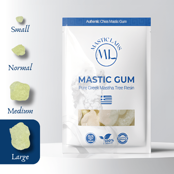 Pure Greek Chios Mastic Gum (Pistacia Lentiscus) - Medium/Large Tears