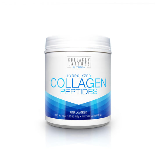 Pure Hydrolyzed Collagen Peptides (20 oz) – Unflavored, Pasture-Raised & Grass-Fed