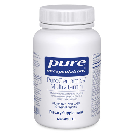 Pure Encapsulations PureGenomics Multivitamin – Daily Nutrient Support for Common Genetic Variations | 60 Capsules