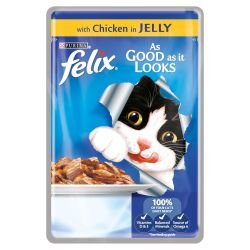 Purina Felix As Good As It Looks Pouch Chicken in Jelly