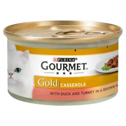 Purina Gourmet Gold Casserole Duck & Turkey 85g