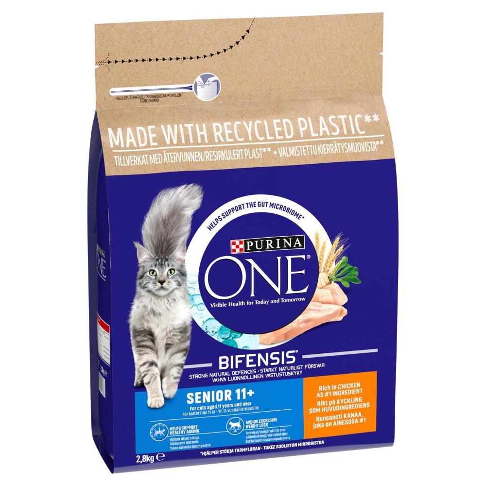 Purina One Senior 11+ Cat Chicken 2.8kg