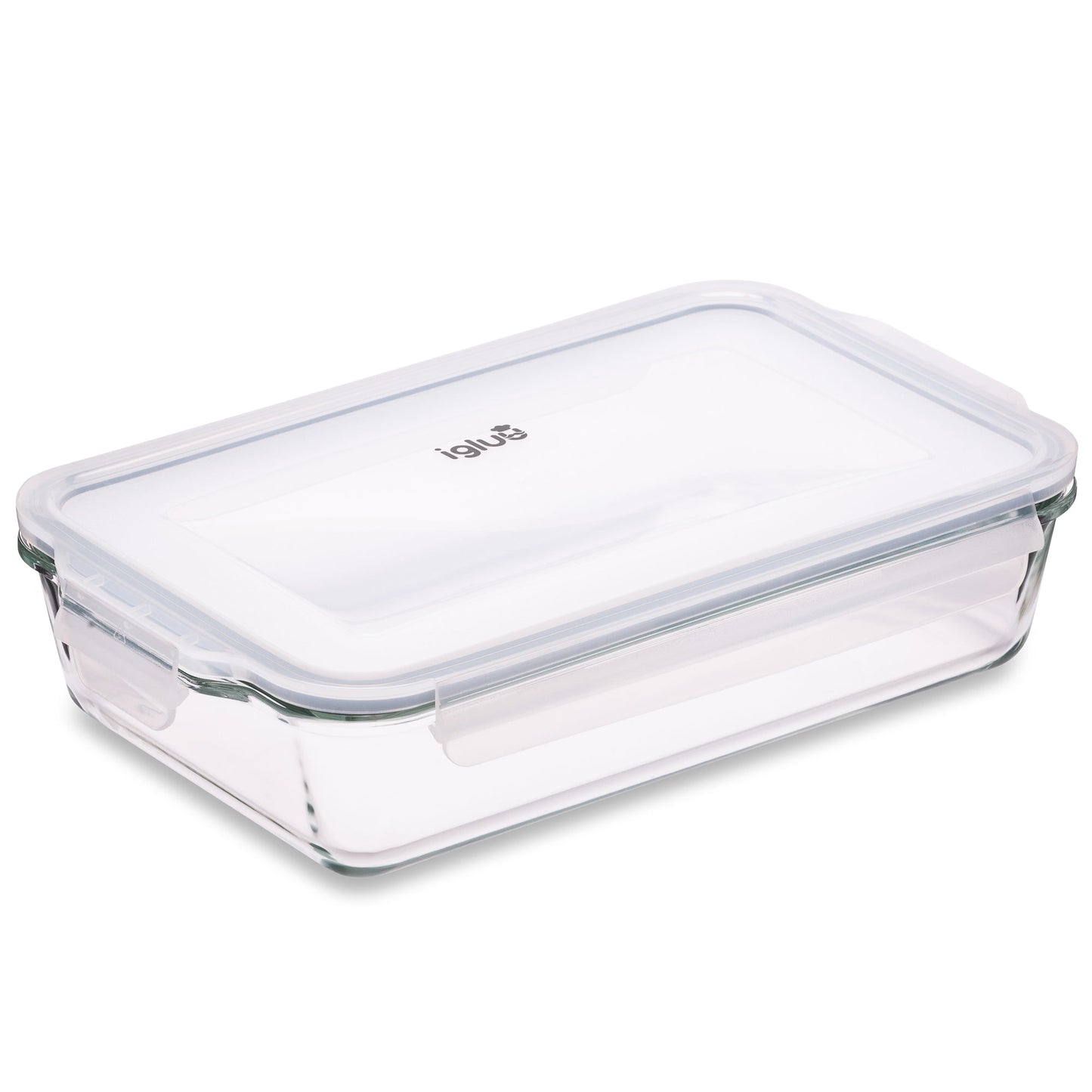 Borosilicate Glass Lasagne Dish with Lid - 2.2L