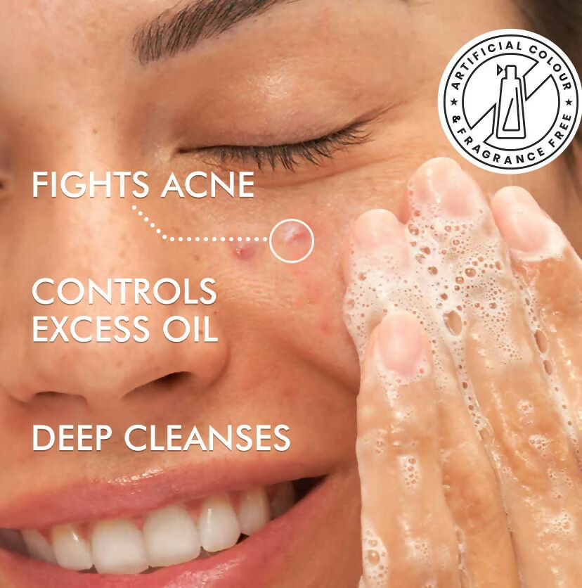 mCaffeine 2% Salicylic Acid Niacinamide & Matcha Tea Face Wash