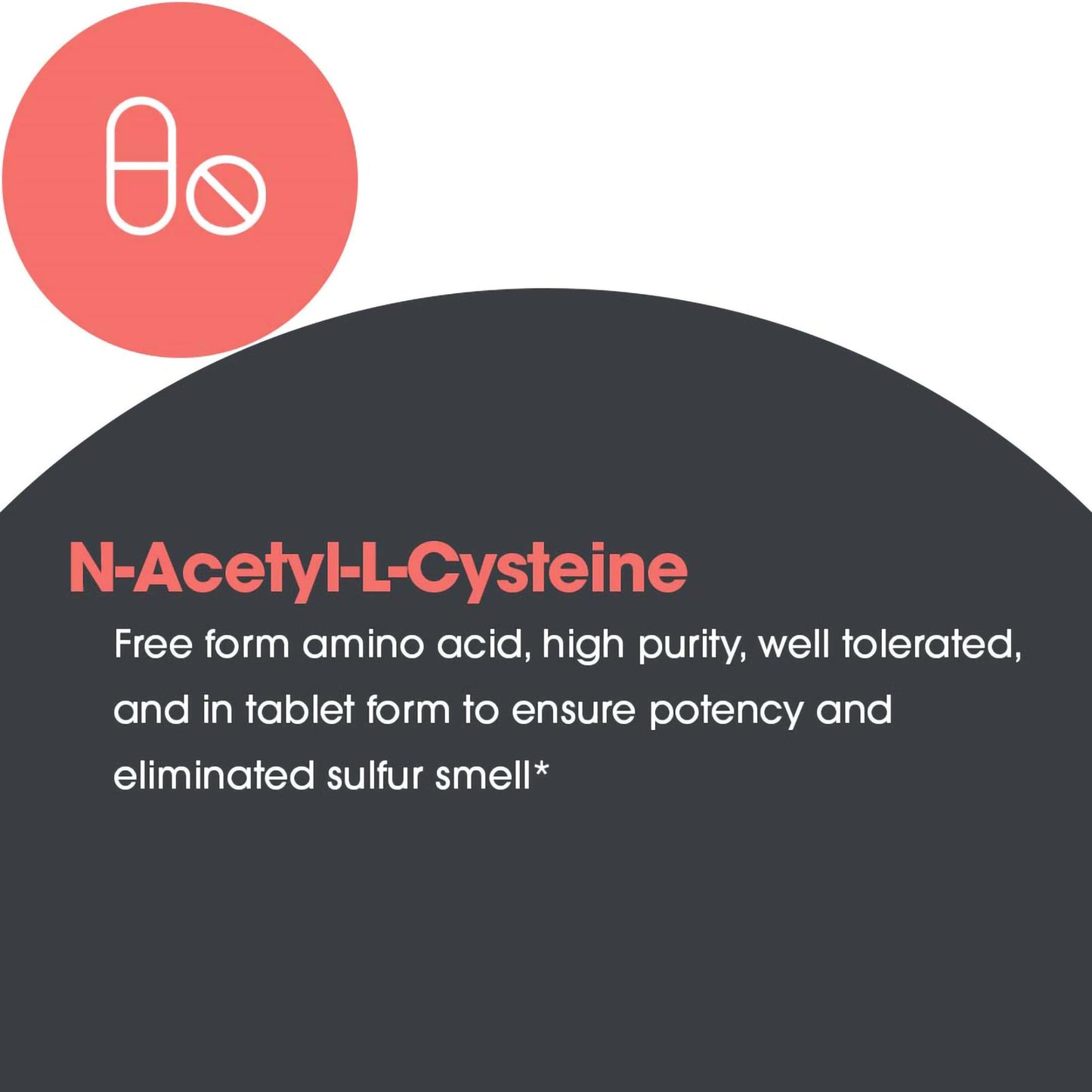 Allergy Research Group NAC Supplement – N-Acetyl-L-Cysteine, Immune Support, 120 Count