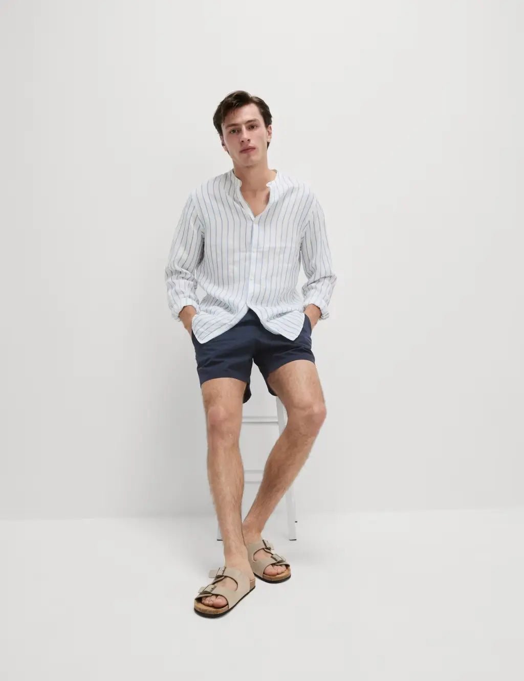Quick Dry Plain Swim Shorts