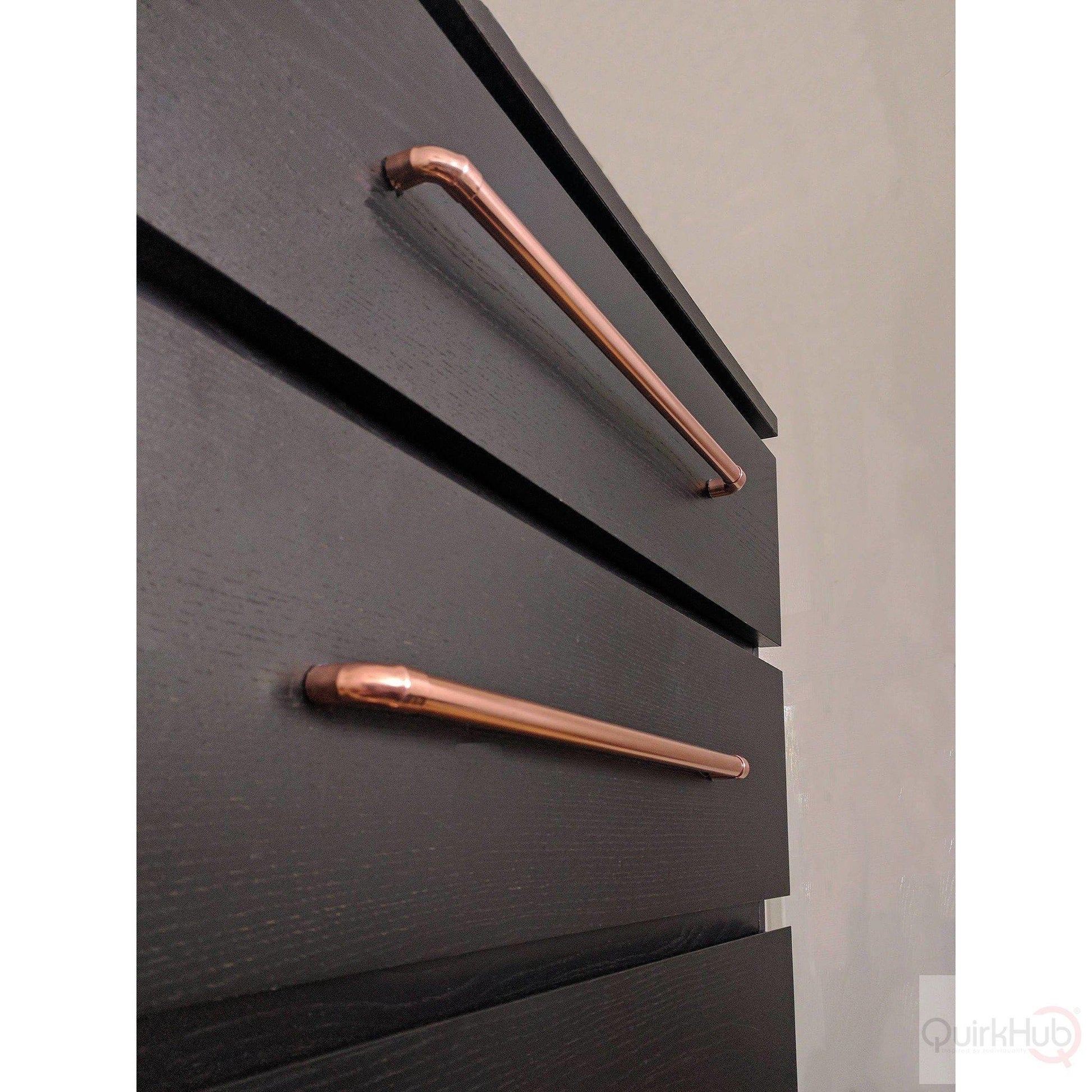 Handmade Copper Kitchen Cupboard Handles