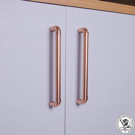 Handmade Copper Kitchen Cupboard Handles