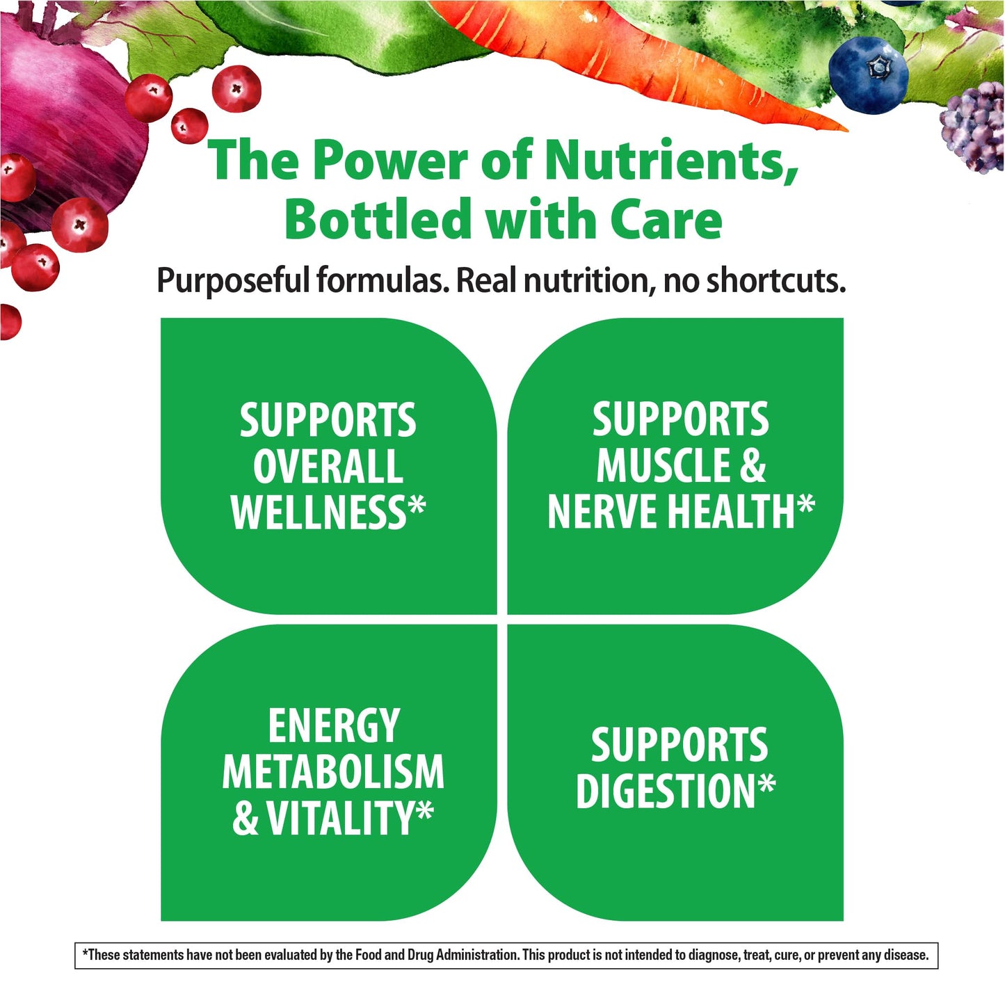Rainbow Light Men's Multivitamin One+ 30 Caplets – Real Food Nutrients, Enzymes & Probiotics