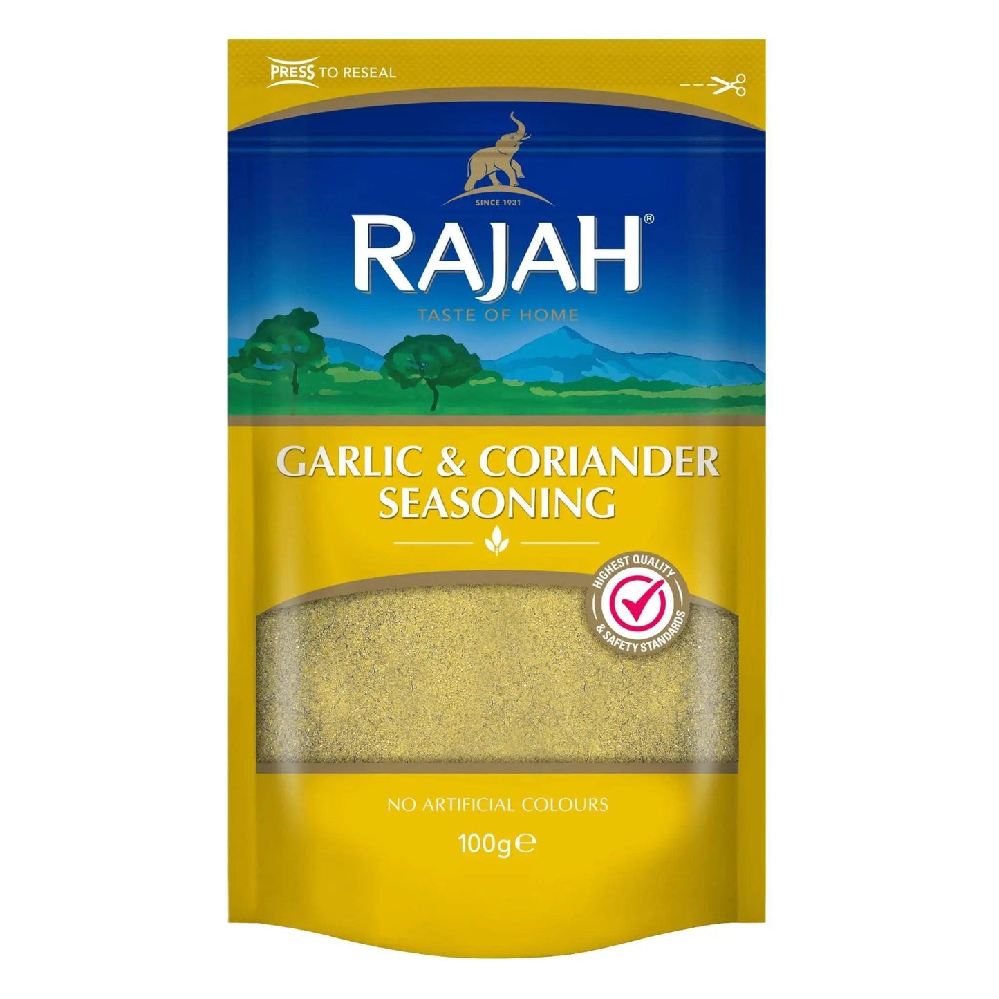Rajah Garlic & Coriander 100g