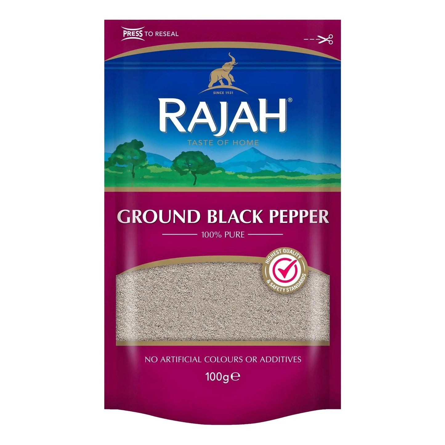 Rajah Ground Black Pepper