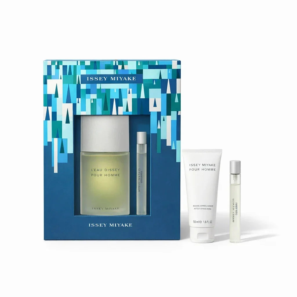 Issey Miyake L'Eau d'Issey Pour Homme Gift Set 125ml EDT + 50ml Shower Gel + 10ml EDT