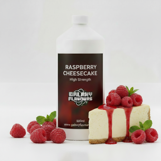 Raspberry Cheesecake Food Flavouring - Professional High Strength - 500ml