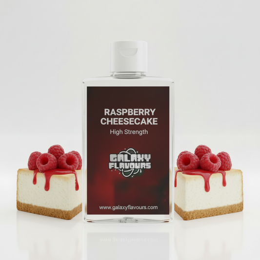 Raspberry Cheesecake Food Flavouring Concentrate – Professional High Strength – 250ml