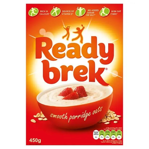 Ready Brek Smooth Porridge Oats Original 450g (Case of 6)