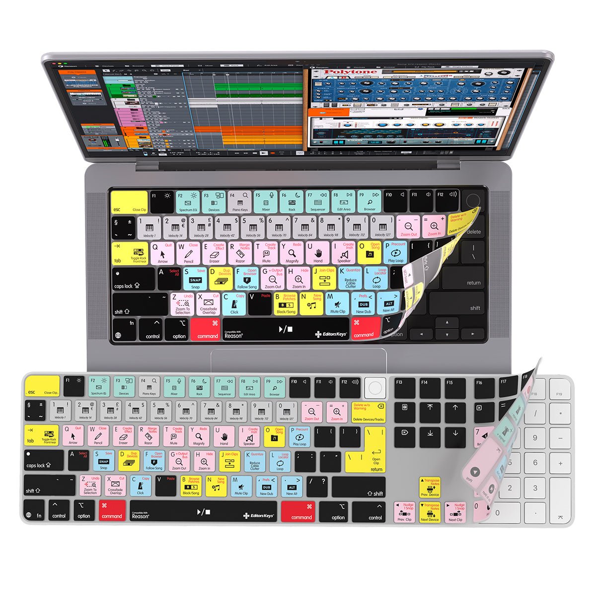 Reason Studio Keyboard Covers for MacBook and iMac