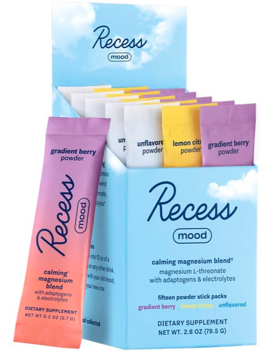 Recess Mood Drink Mix Powder Sampler Pack – 15ct Box