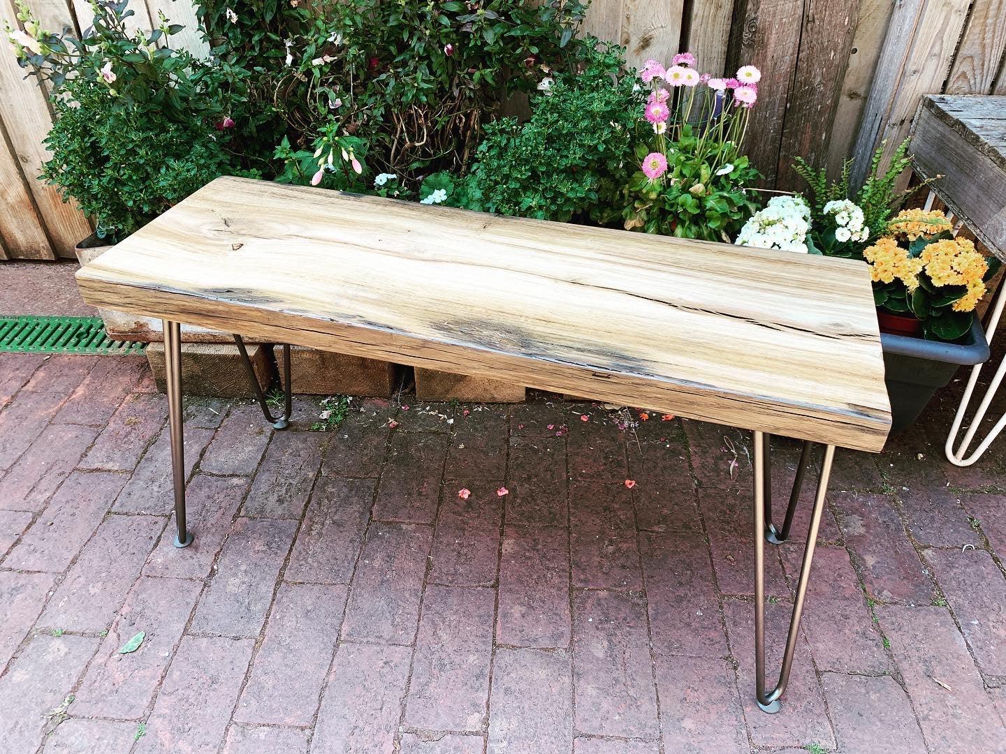 Reclaimed Plymouth Dry Dock Oak Table - Made to Measure