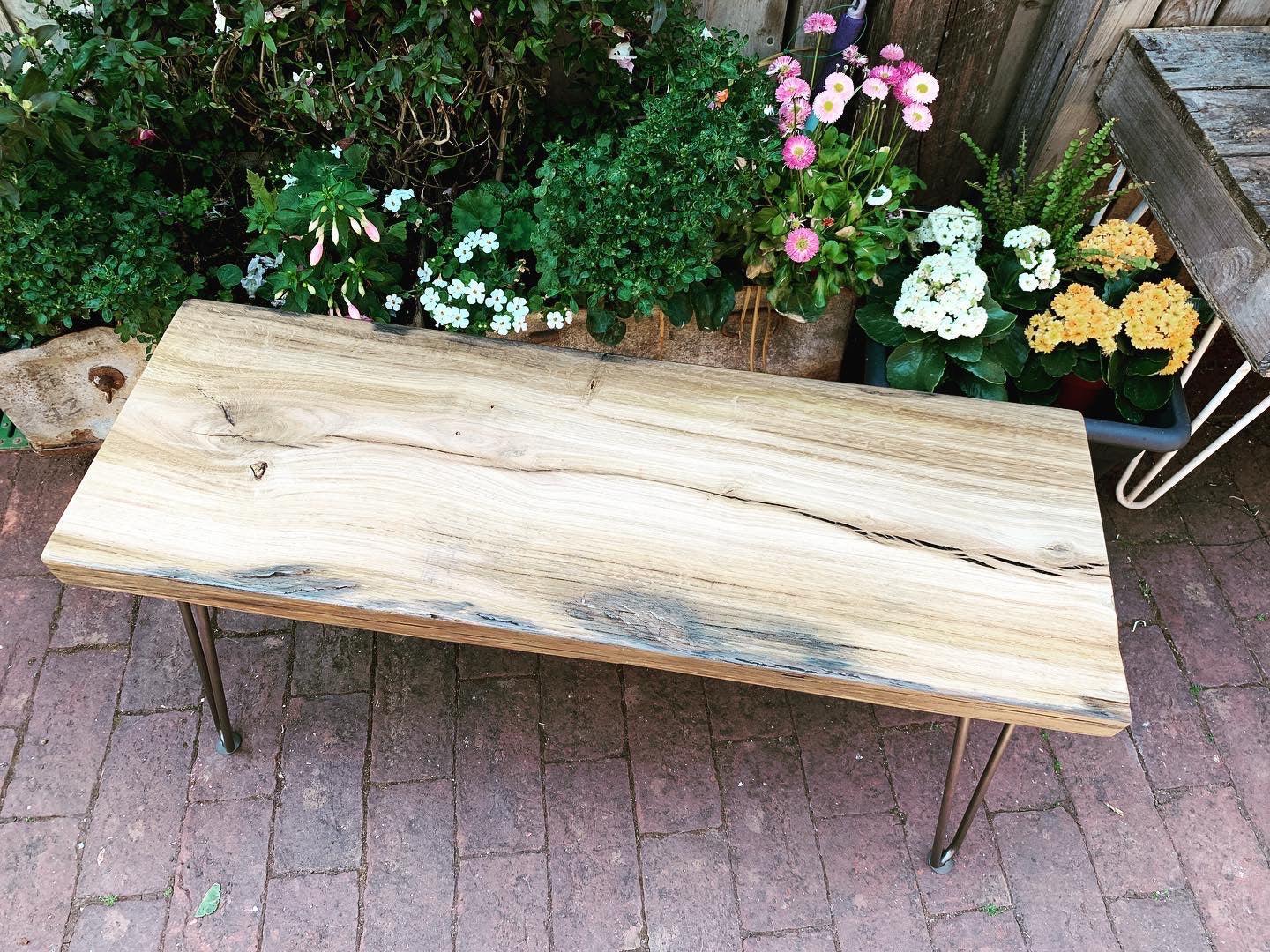 Reclaimed Plymouth Dry Dock Oak Table - Made to Measure