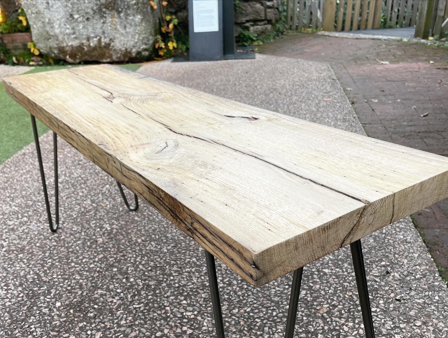 Reclaimed Plymouth Dry Dock Oak Table - Made to Measure