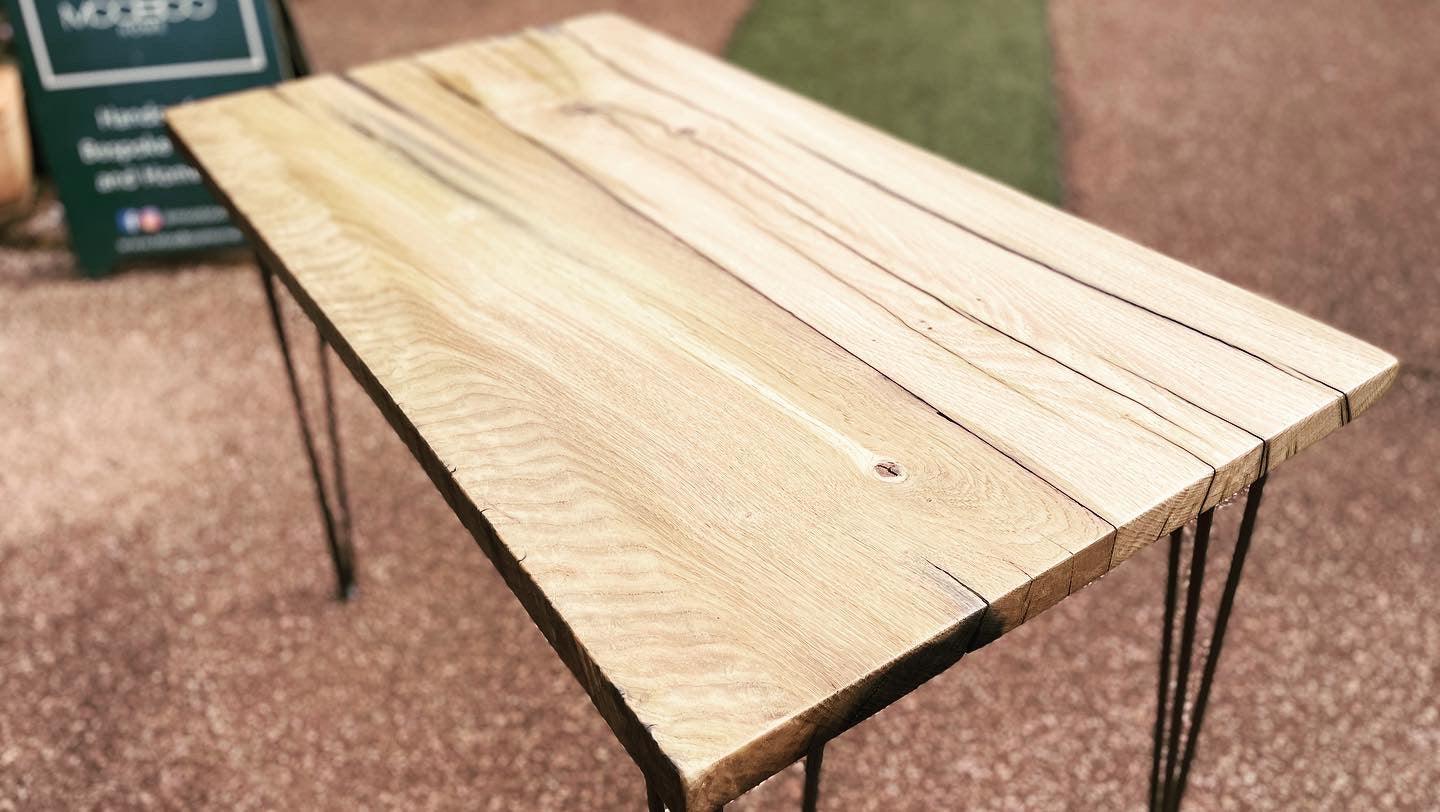 Reclaimed Plymouth Dry Dock Oak Table - Made to Measure