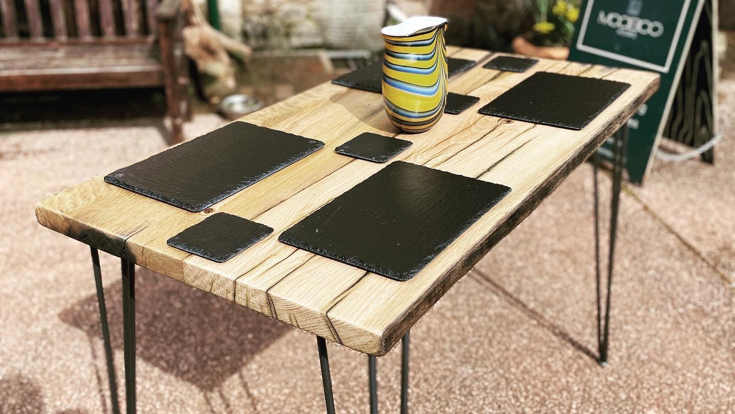 Reclaimed Plymouth Dry Dock Oak Table - Made to Measure