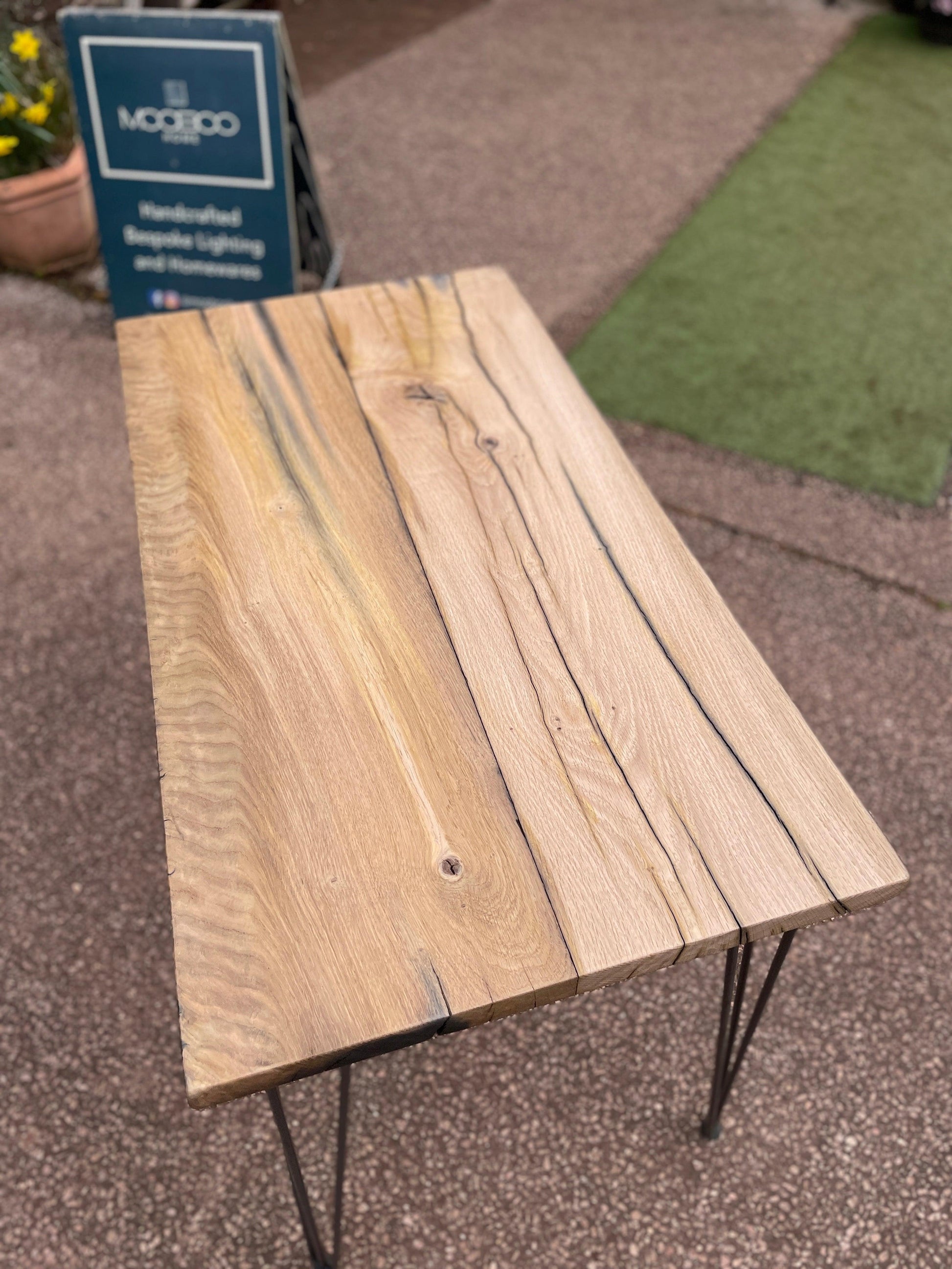 Reclaimed Plymouth Dry Dock Oak Table - Made to Measure