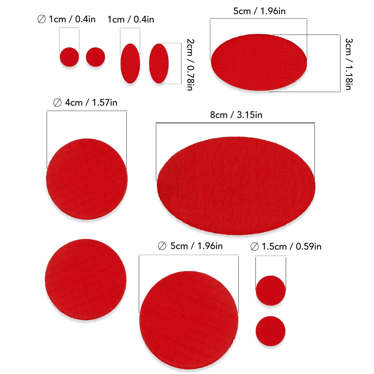 Self-Adhesive Puffer Jacket Repair Patches (30+ Colours)