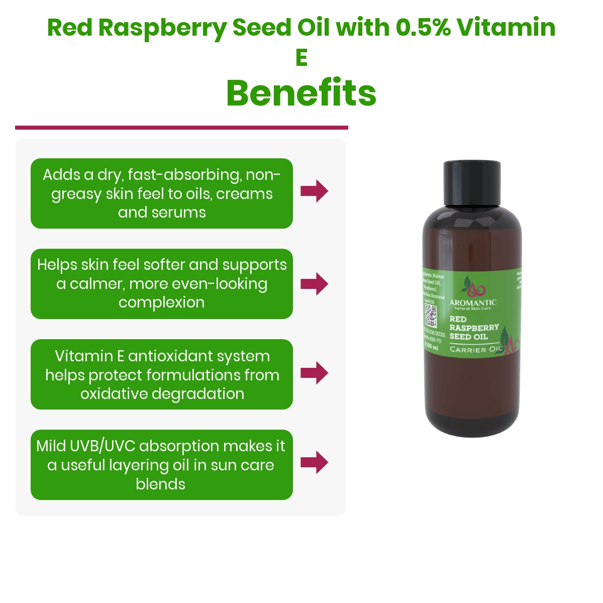 Red Raspberry Seed Oil